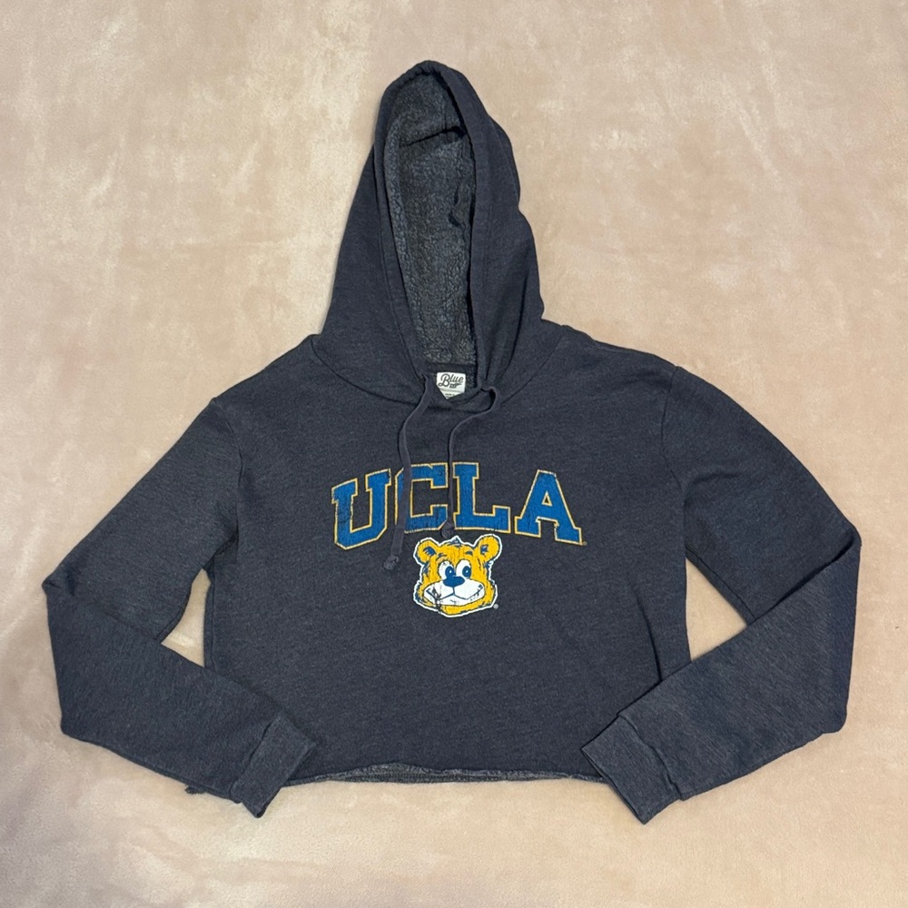 Blue 84 Gray UCLA Women's Hoodie